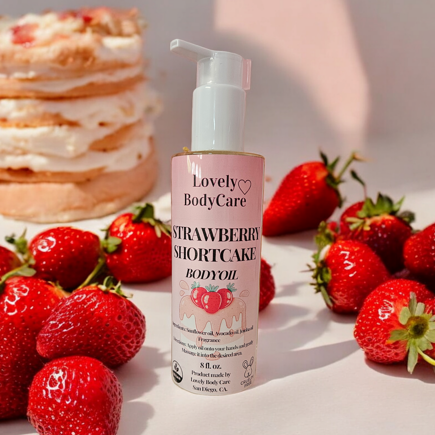 Strawberry Shortcake Body Oil